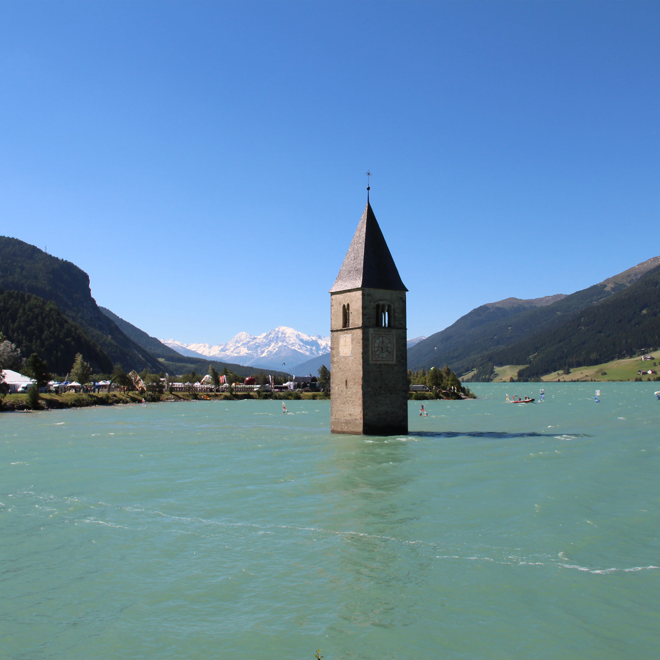 Resia Lake’s tower