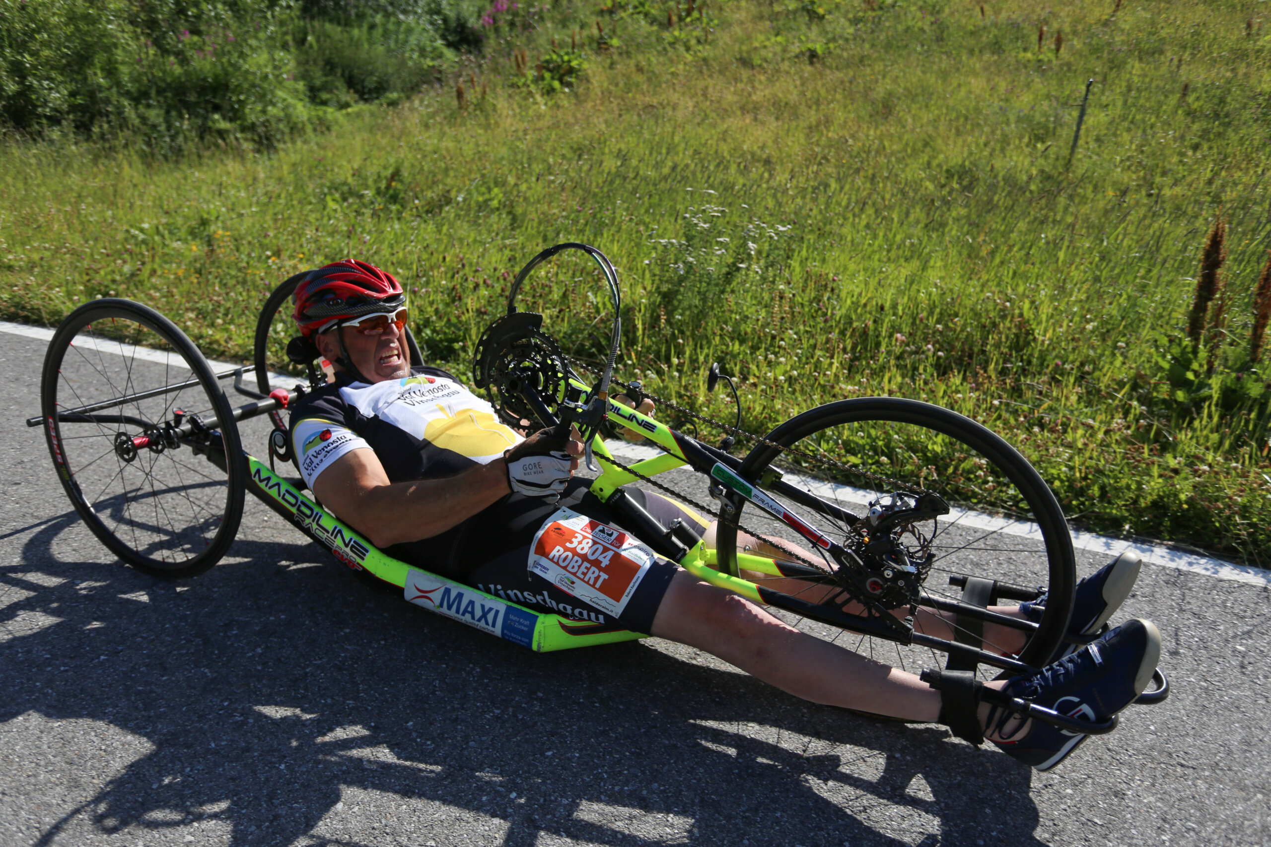 Handbiker Reschenseelauf