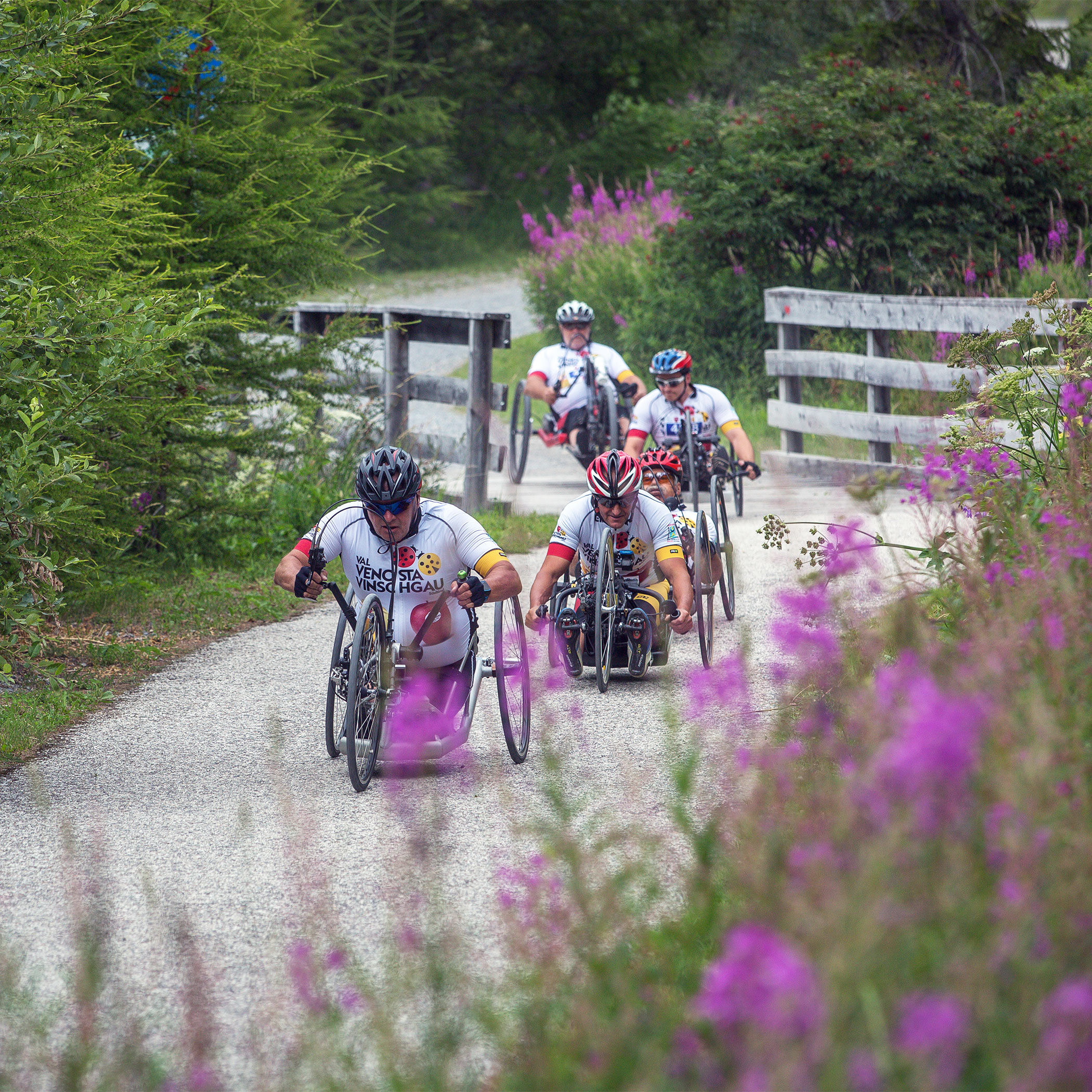 Handbiker Reschenseelauf