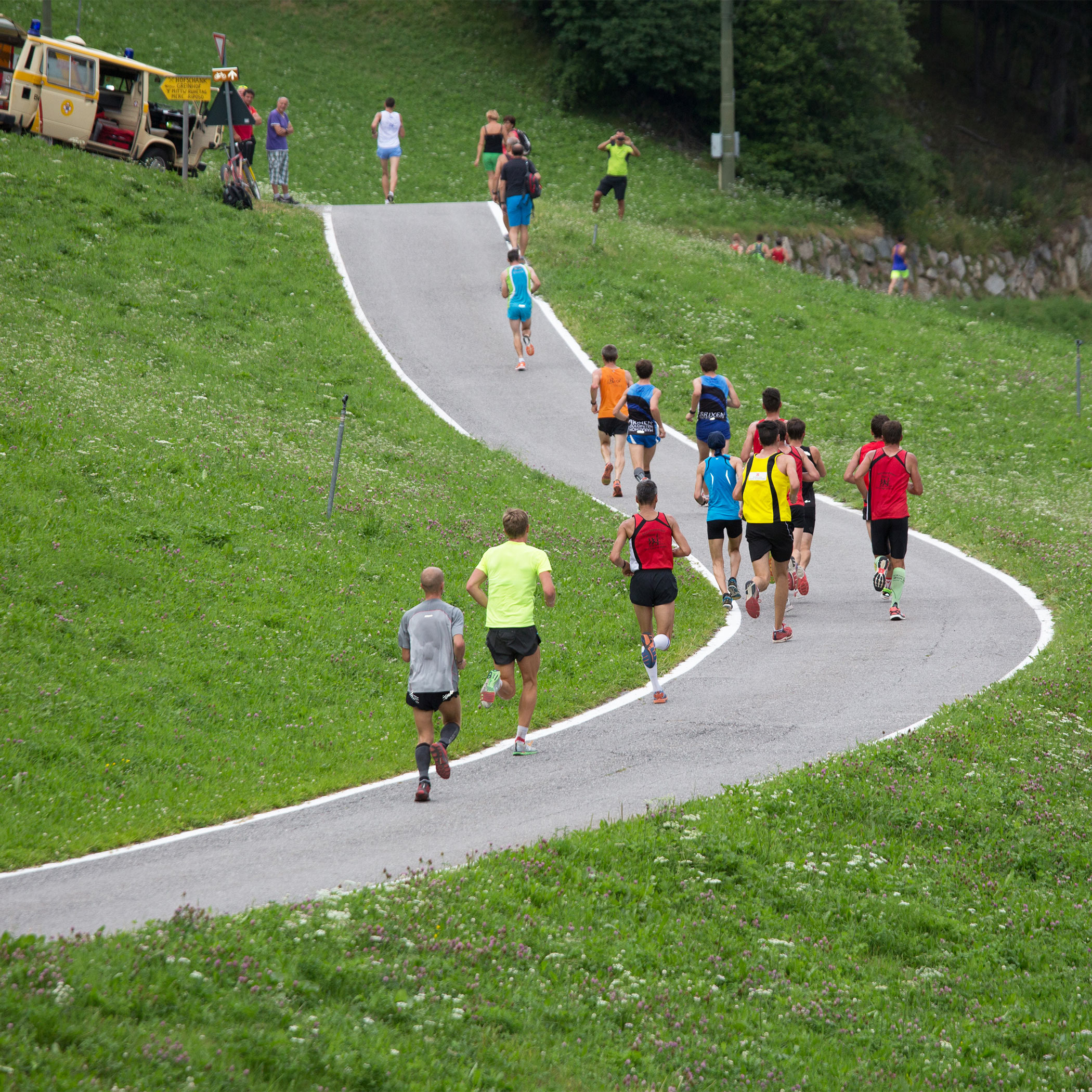 Hautplauf vom Reschenseelauf