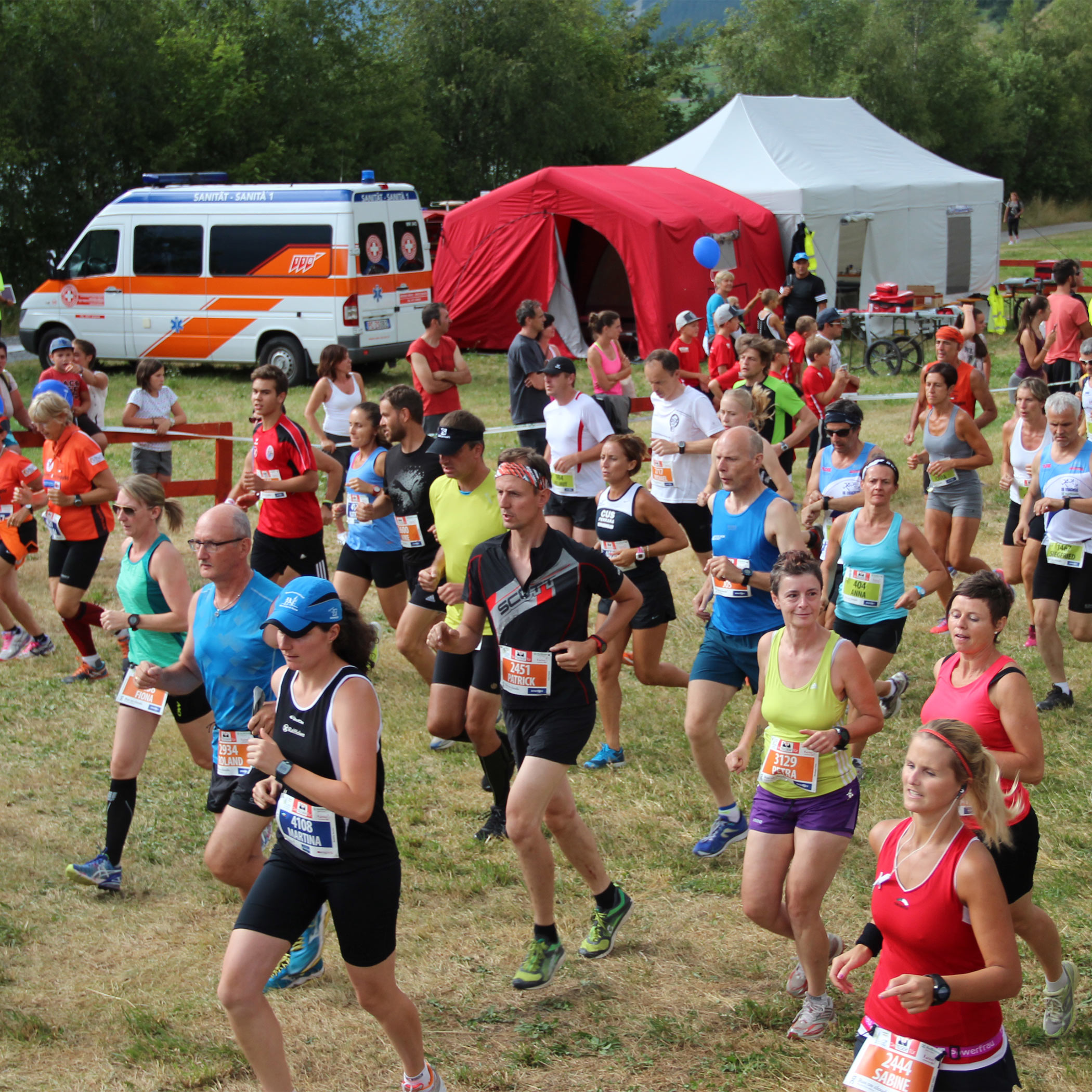 Hautplauf vom Reschenseelauf