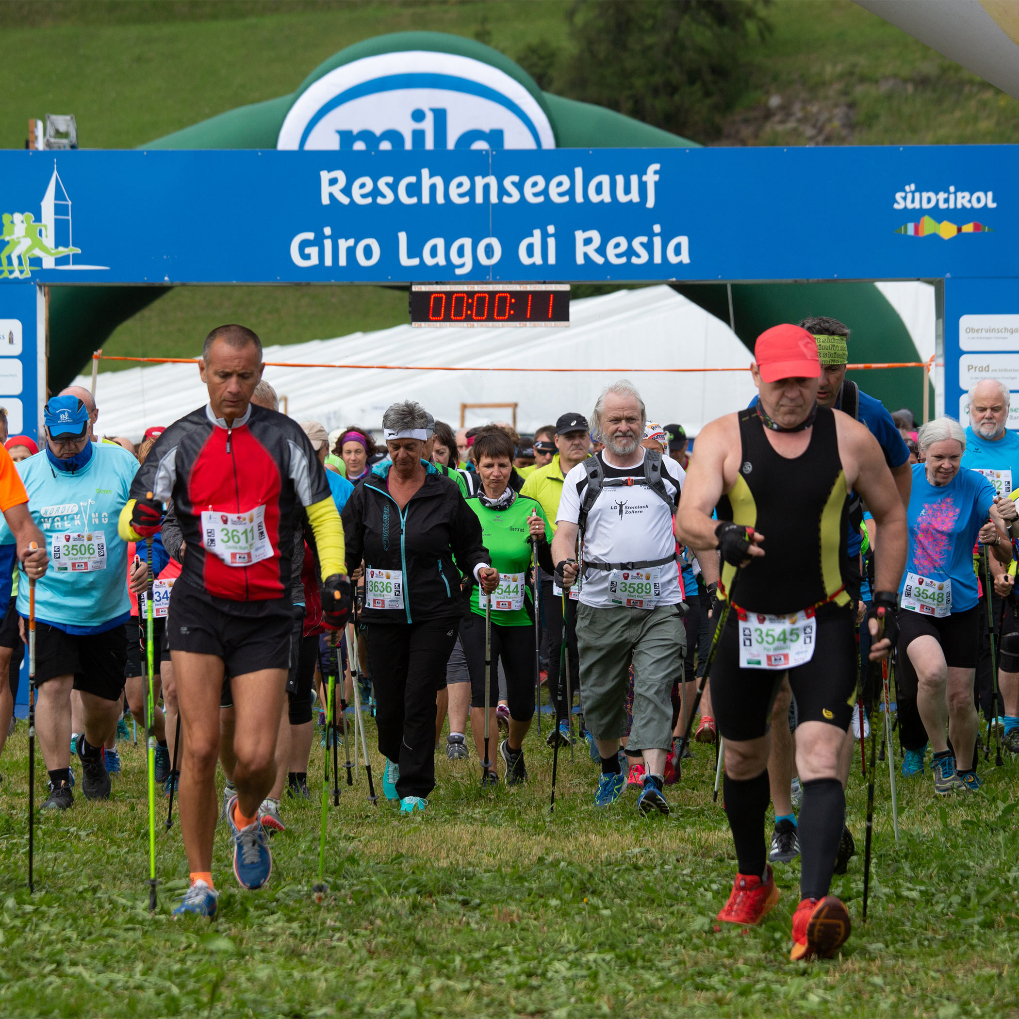 Nordic Walking Reschenseelauf