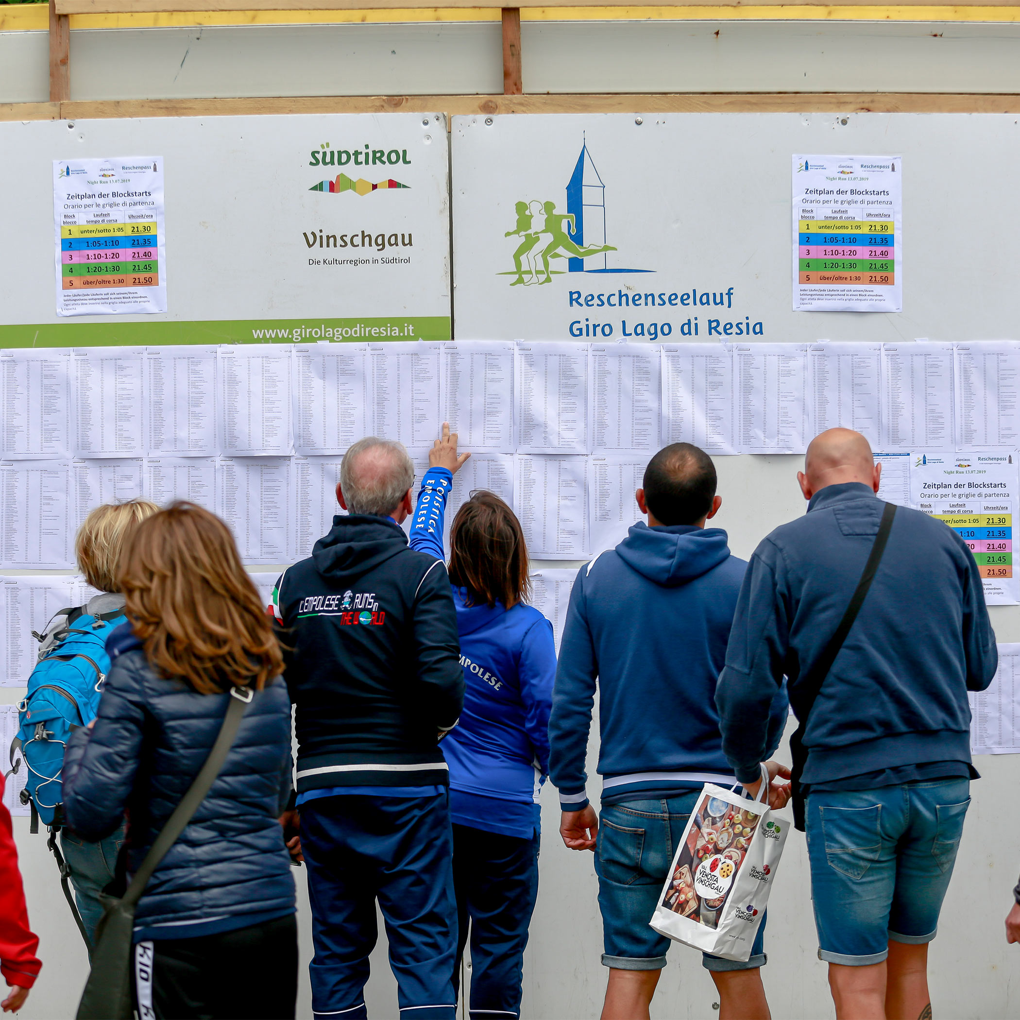 Start lists